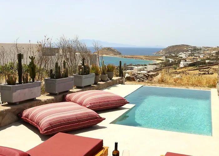 别墅 Piccolo With Private Pool And Sea View 卡拉法蒂斯