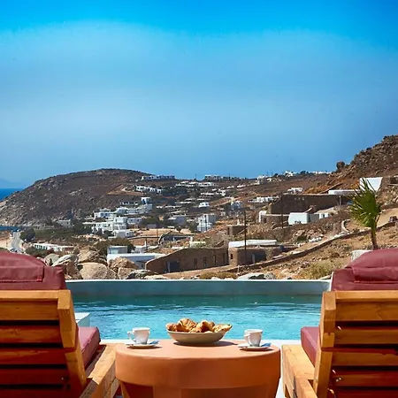 Piccolo With Private Pool And Sea View Вилла Калафатис